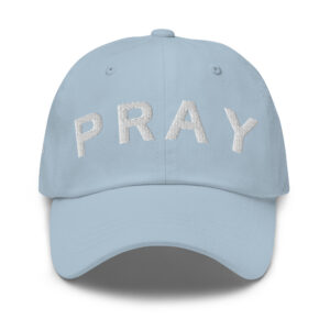Light Blue Pray Chino Hat