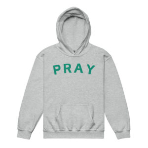Sport Gray Youth Pray Hoodie