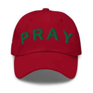 Cranberry Green Chino Pray Hat