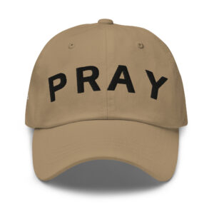 Khaki Black Chino Pray Hat
