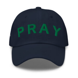 Navy Green Chino Pray Hat