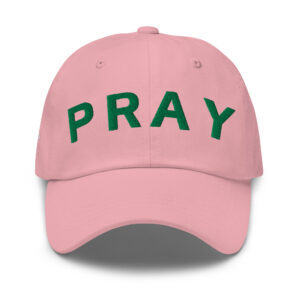 Pink Green Chino Pray Hat