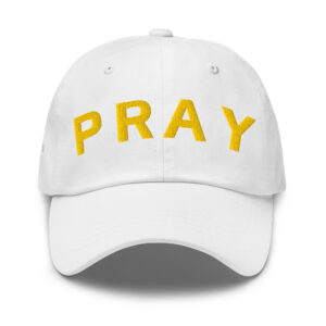 White Gold Chino Pray Hat