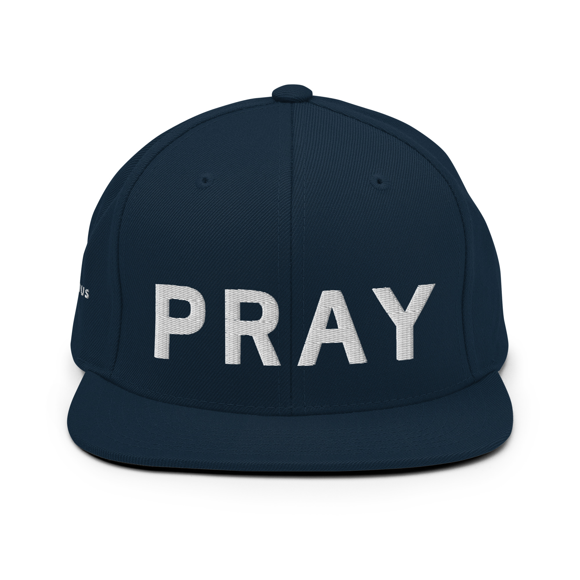 Navy Snapback Pray Hat