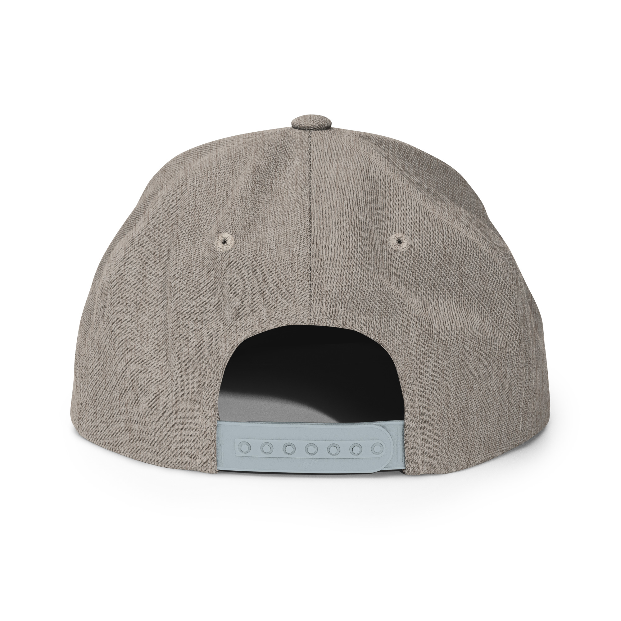 Heather Grey Aqua Snapback Pray Hat - Image 2