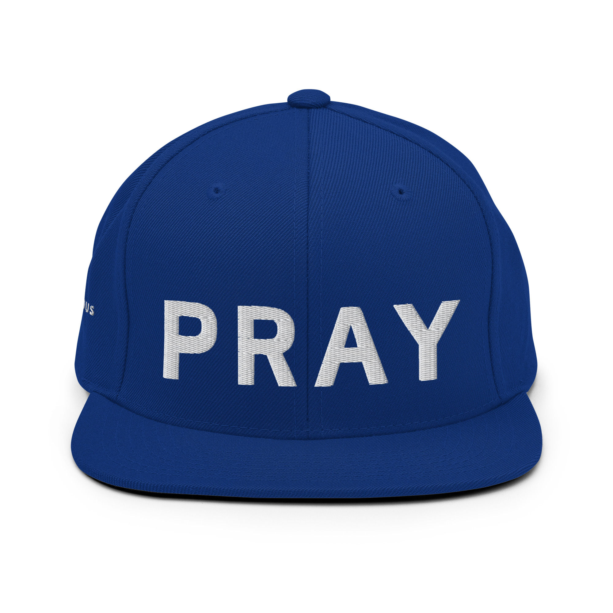 Royal Blue Snapback Pray Hat