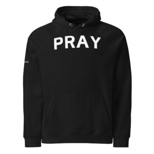 Night White Pray Hoodie
