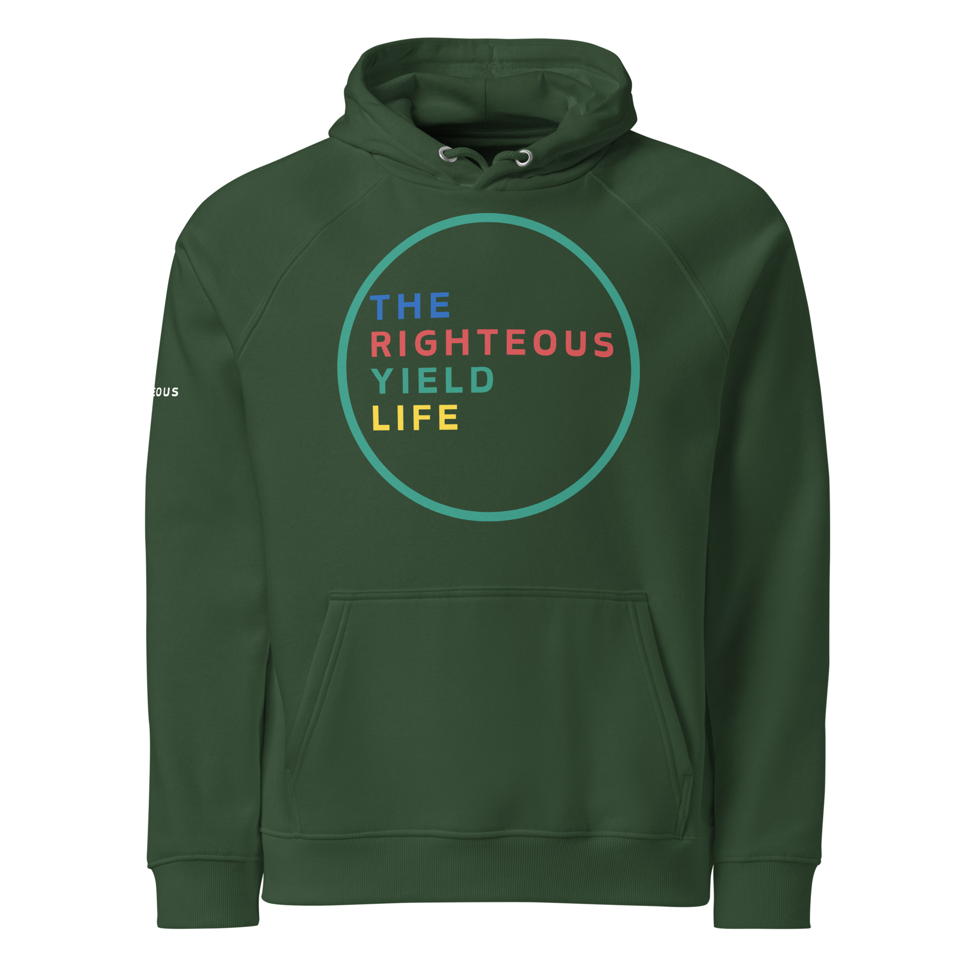 Bottle Green The Righteous Yield Life Hoodie