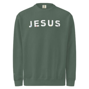 Blue Spruce Faith In Jesus Vintage Sweatshirt