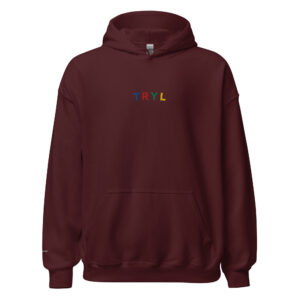 Maroon EMB TRYL Hoodie