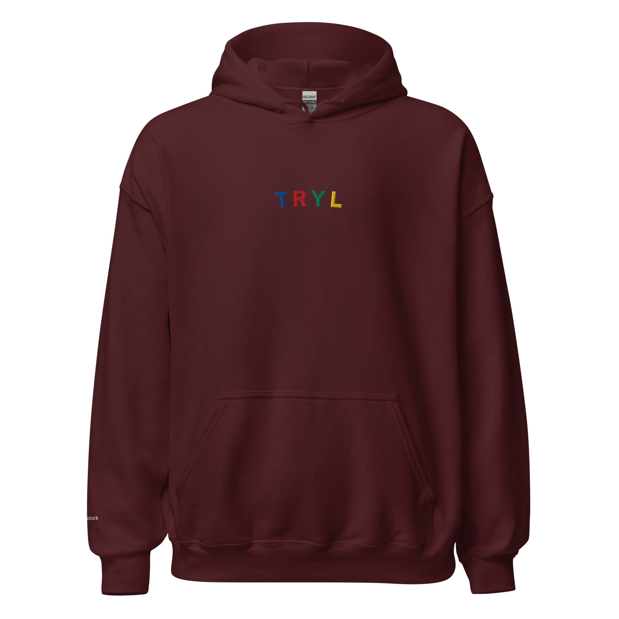 Maroon EMB TRYL Hoodie