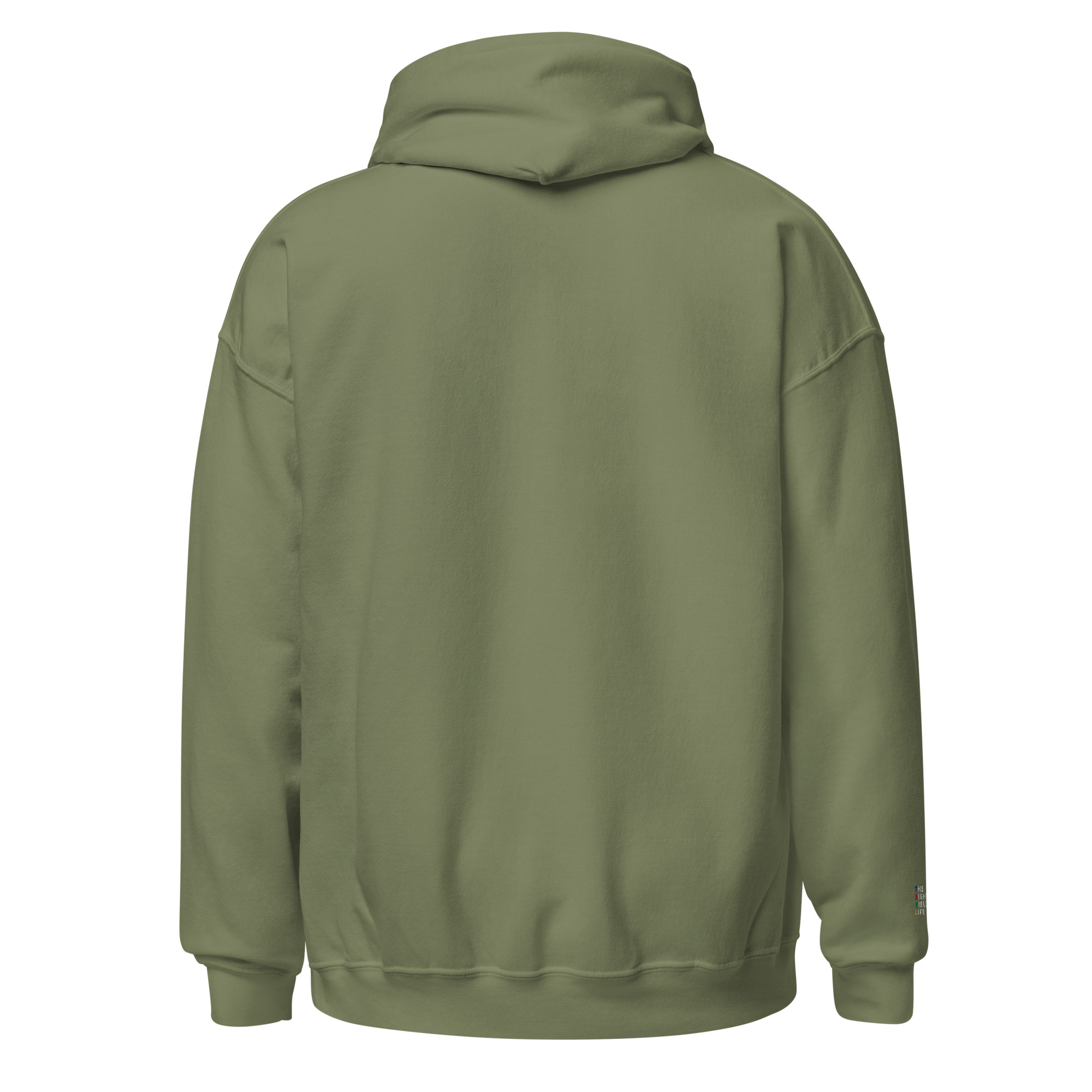 Military Green EMB TRYL Hoodie - Image 4