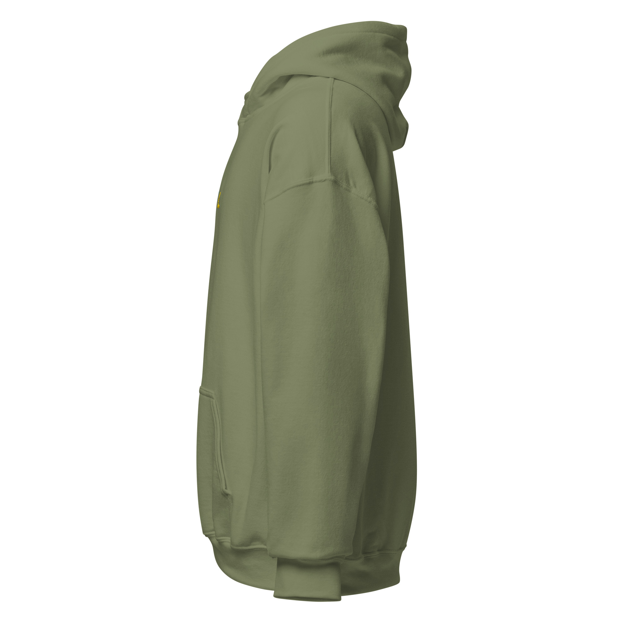 Military Green EMB TRYL Hoodie - Image 2