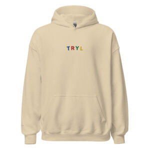 Sand EMB TRYL Hoodie