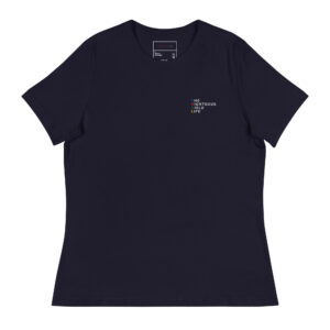 Navy The Righteous Yield Life Women's Relaxed T-Shirt
