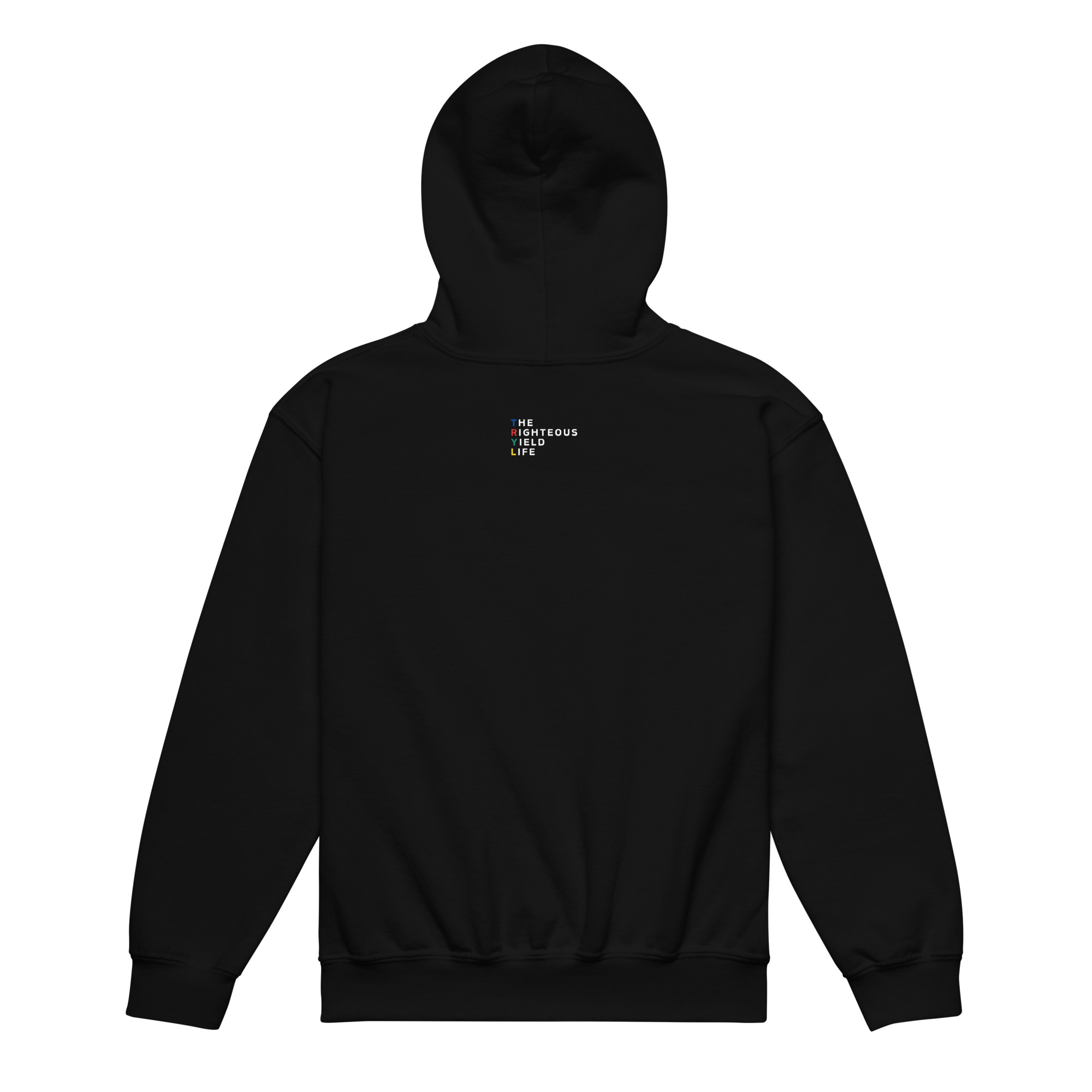 Black Youth Pray Heavy Blend Hoodie - Image 2