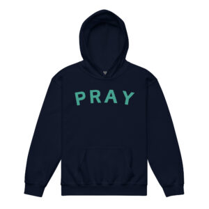 Youth Navy Heavy Blend Hoodie