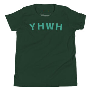 YHWH Forest Youth Short Sleeve T-Shirt