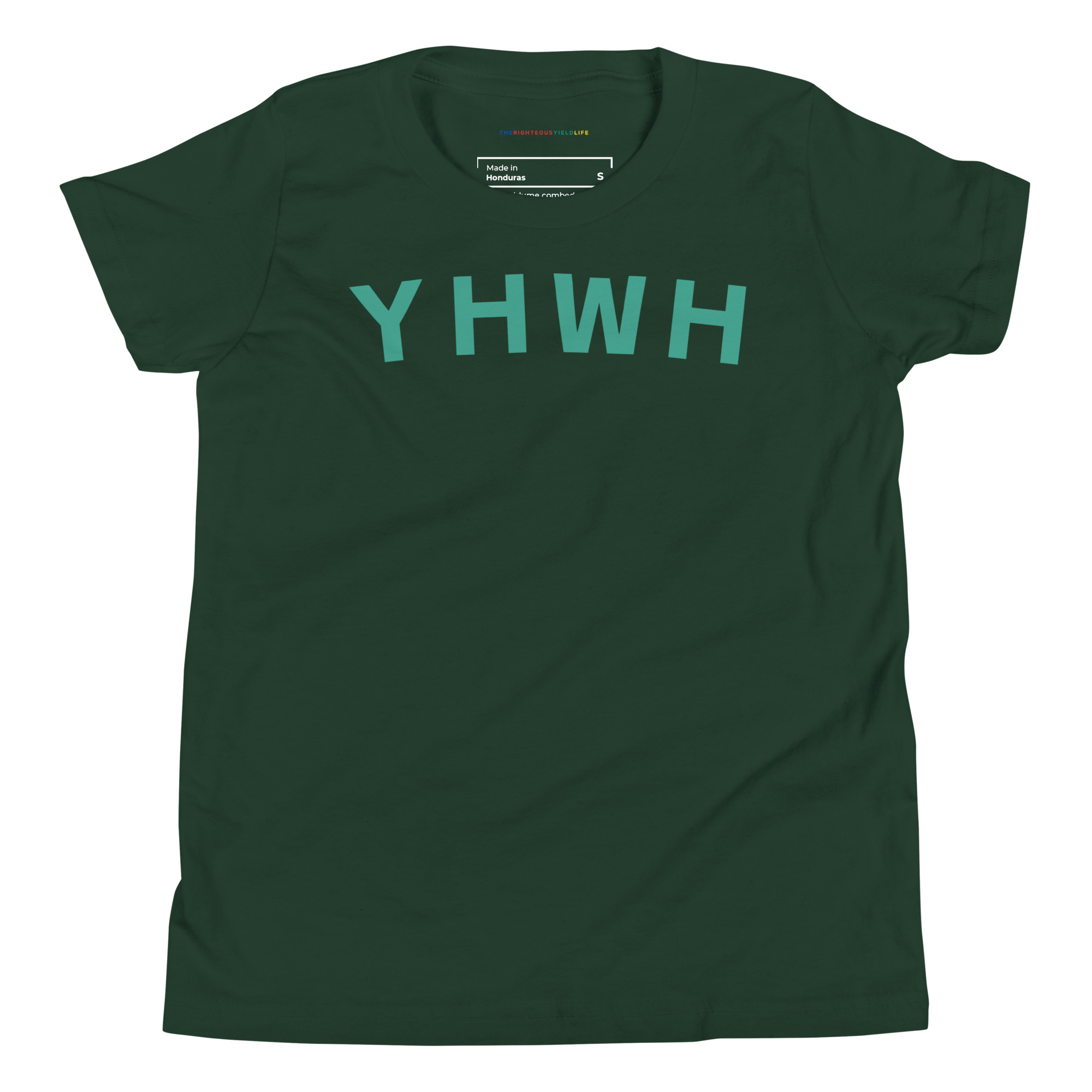 YHWH Forest Youth Short Sleeve T-Shirt