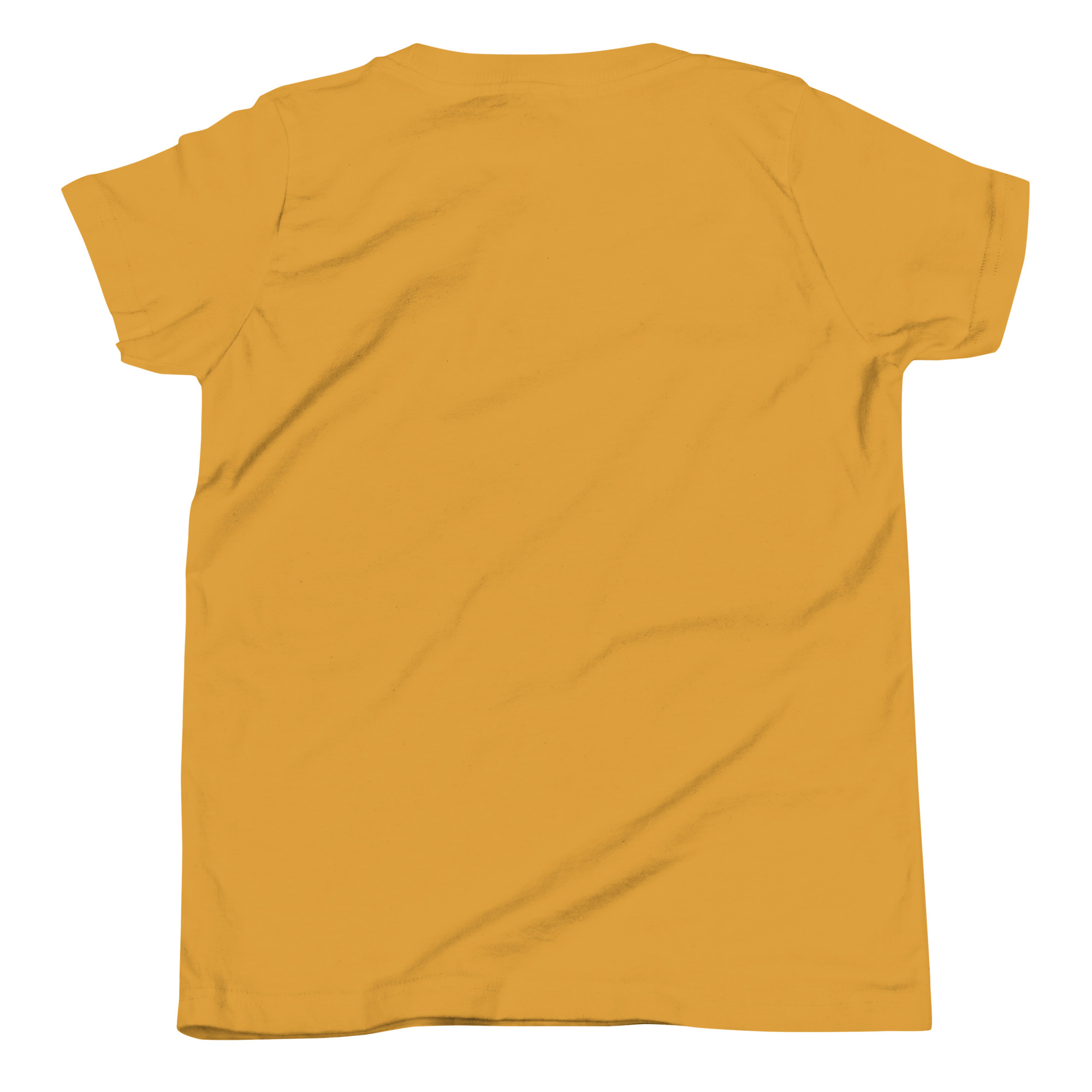 YHWH Mustard Youth Short Sleeve T-Shirt - Image 2