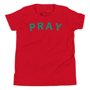 Red Pray Youth Short Sleeve T-Shirt