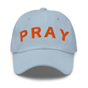 Orange Font Chino Pray Hat