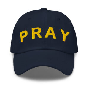 Gold Font Chino Pray Hat