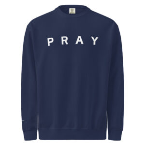 HQ Vintage Washed Pray Sweatshirt